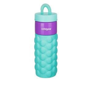 Cool Gear 24oz Plastic Retro Squishy Water Bottle